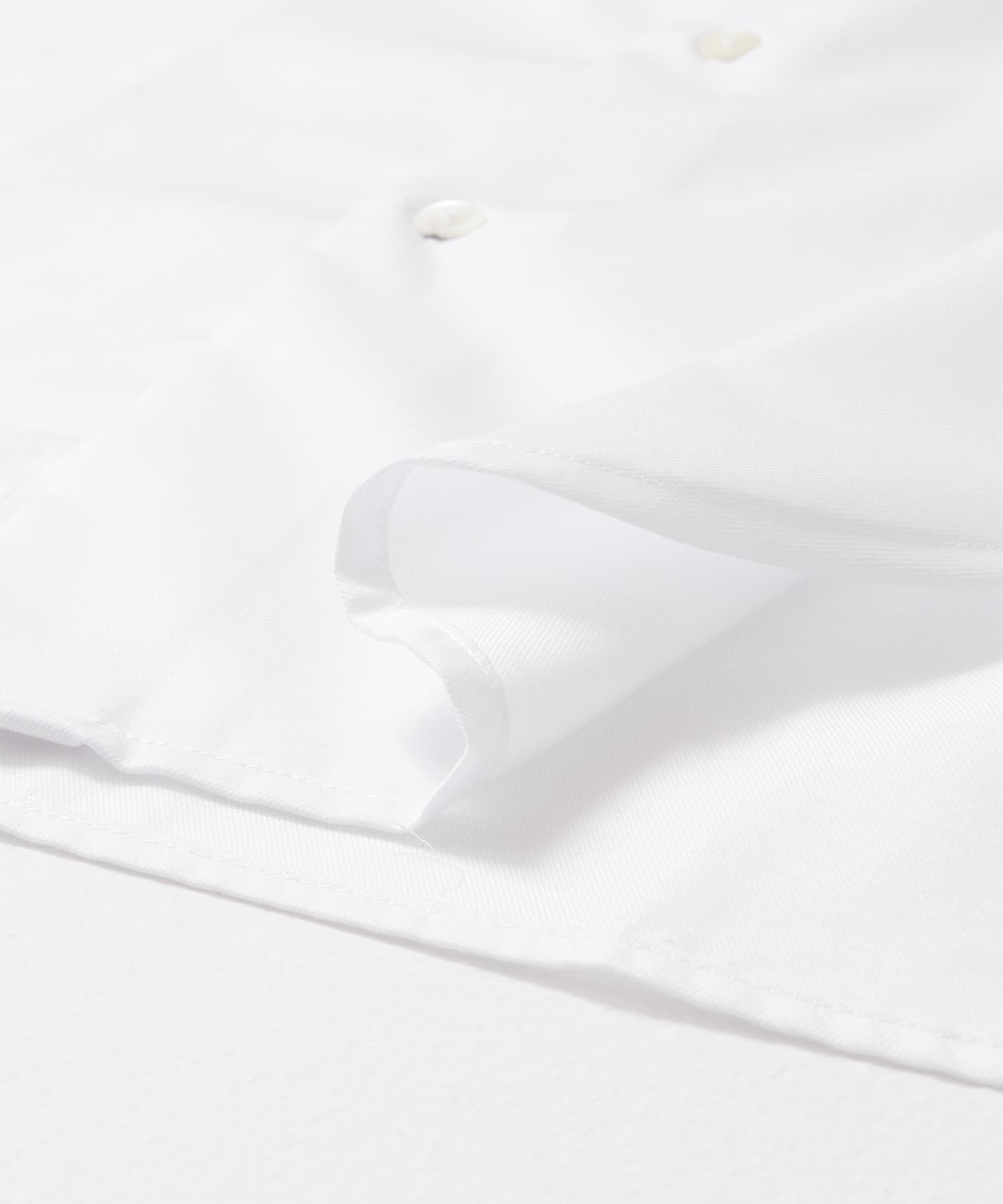 URBAN RESEARCH DOORS「『イージーケア』LIFE STYLE TAILOR　セミワイドツイル無地シャツ」|シャツ・ブラウス|