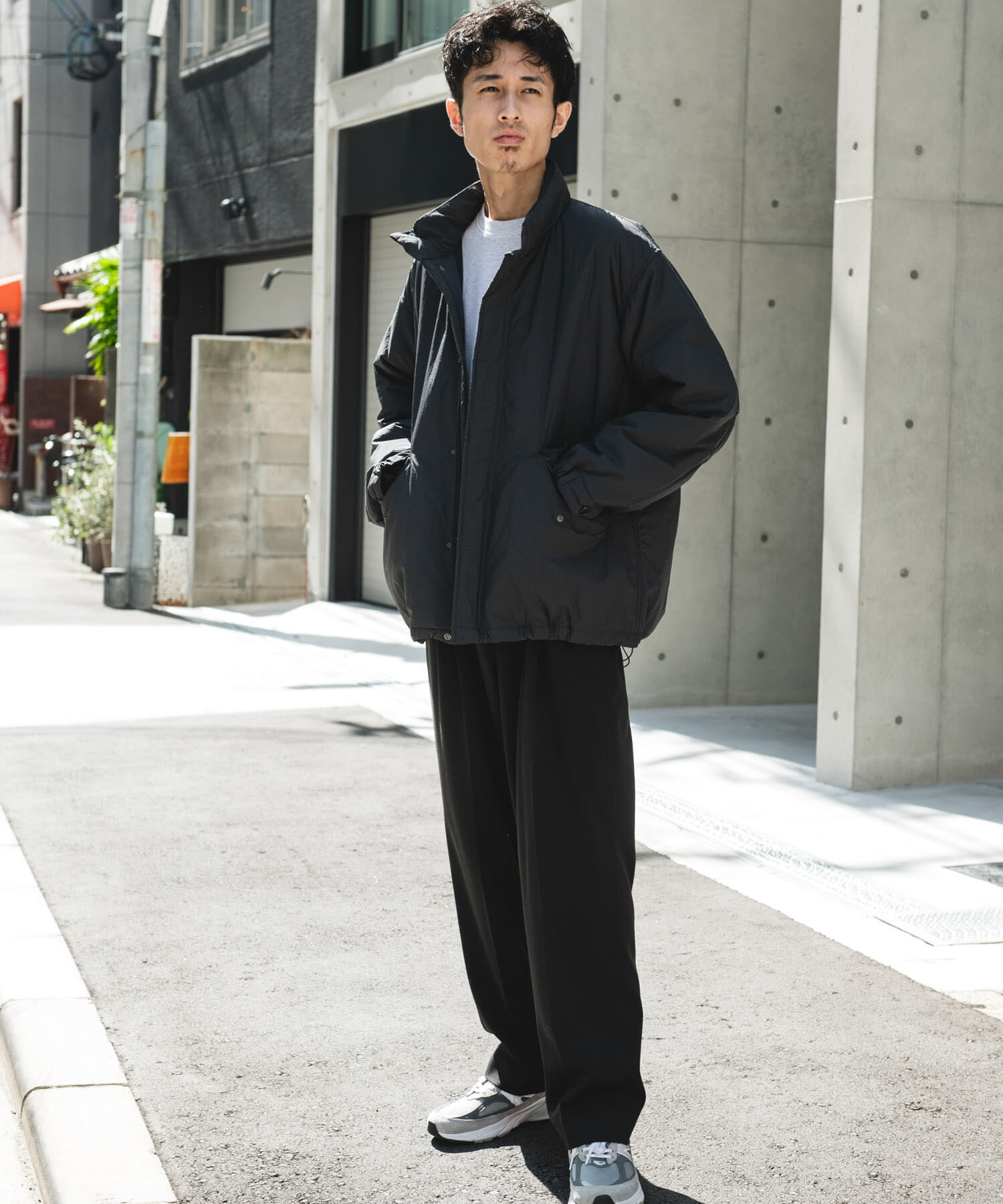 URBAN RESEARCH DOORS「中綿ショートモッズコート」|ミリタリー・モッズコート|