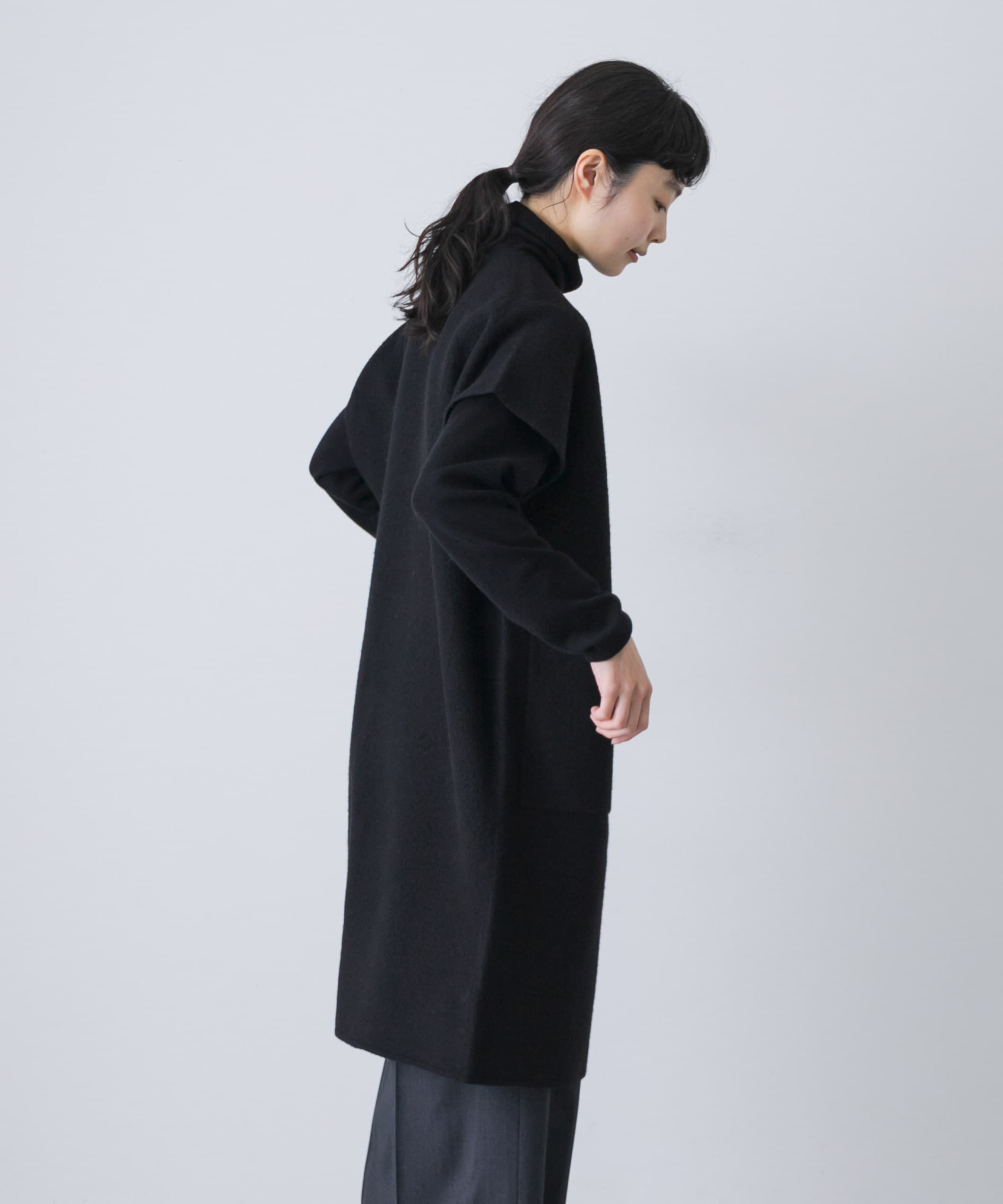 かぐれ「圧縮ウールフレンチロングジレ」|ベスト・ジレ|