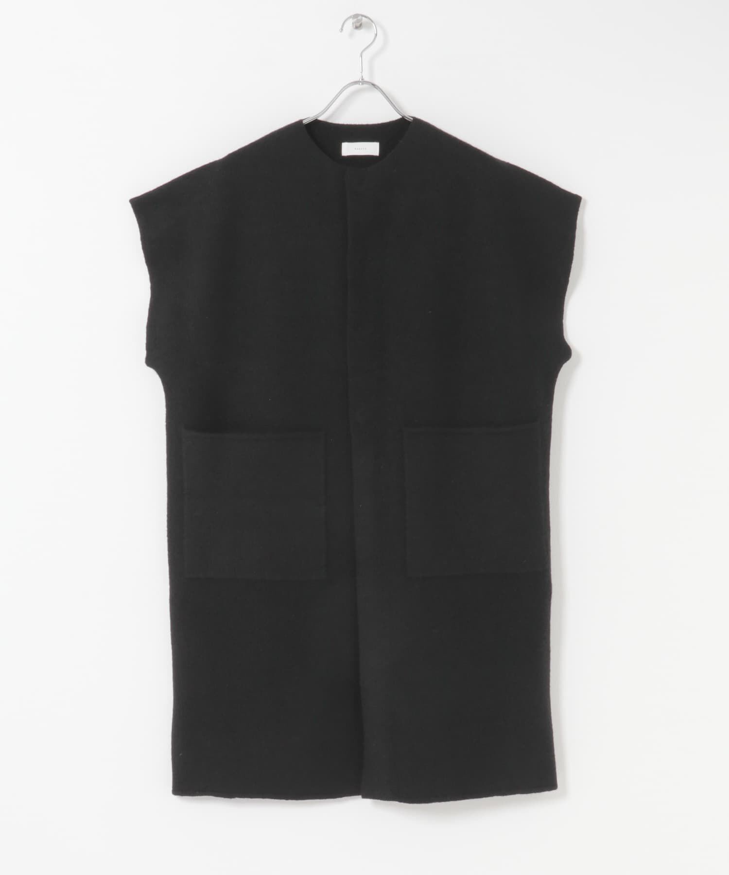 かぐれ「圧縮ウールフレンチロングジレ」|ベスト・ジレ|