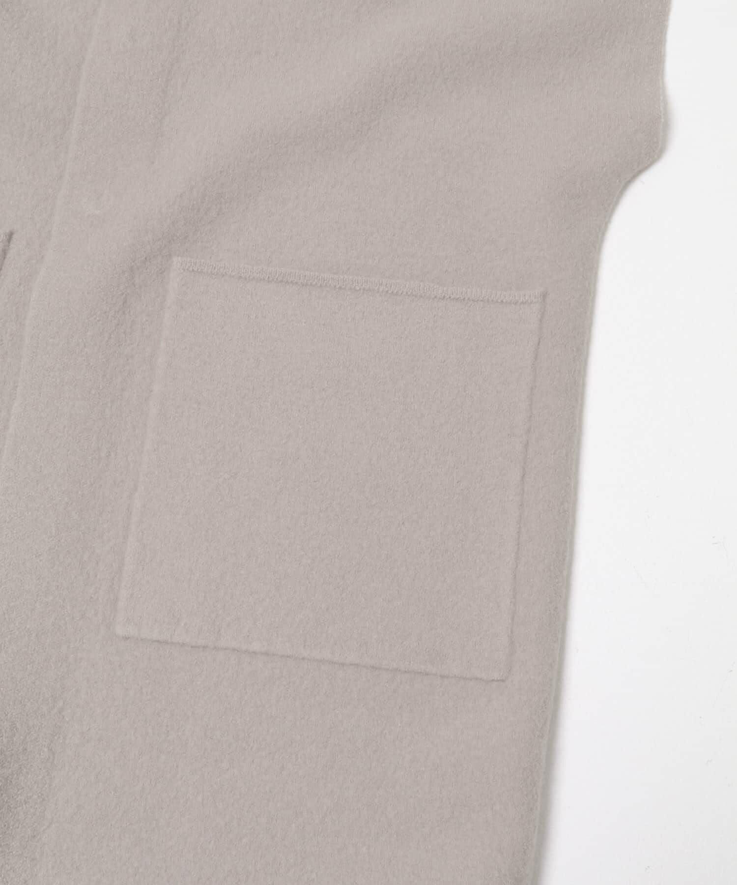 かぐれ「圧縮ウールフレンチロングジレ」|ベスト・ジレ|