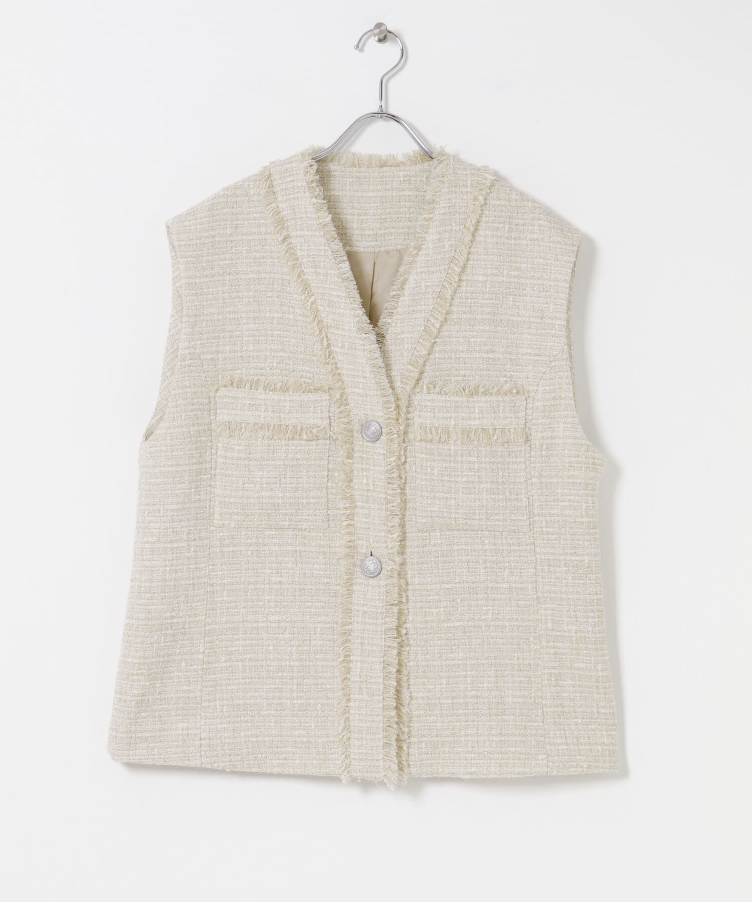 URBAN RESEARCH ROSSO「ツイードオーバージレ」|ベスト・ジレ|