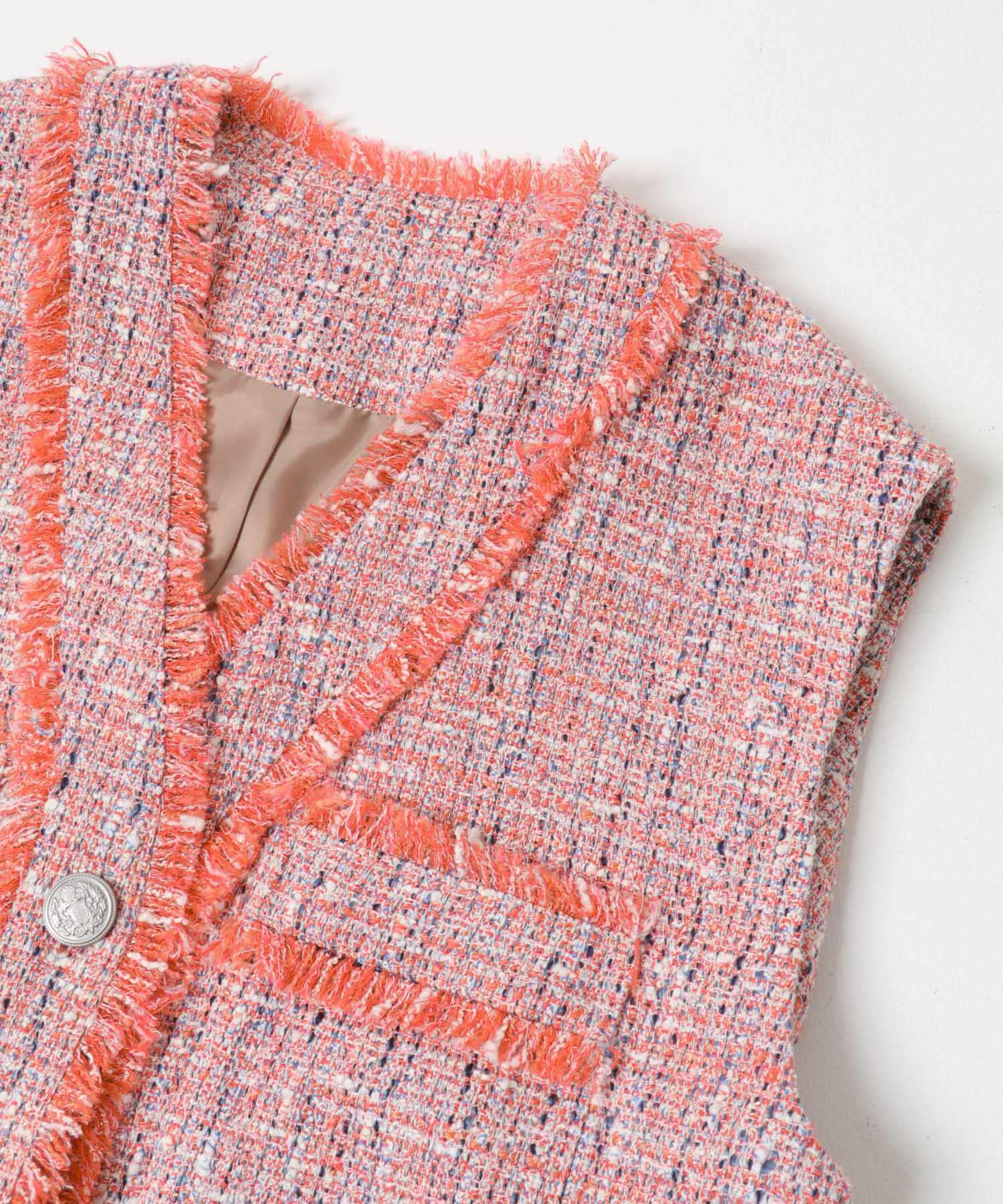 URBAN RESEARCH ROSSO「ツイードオーバージレ」|ベスト・ジレ|