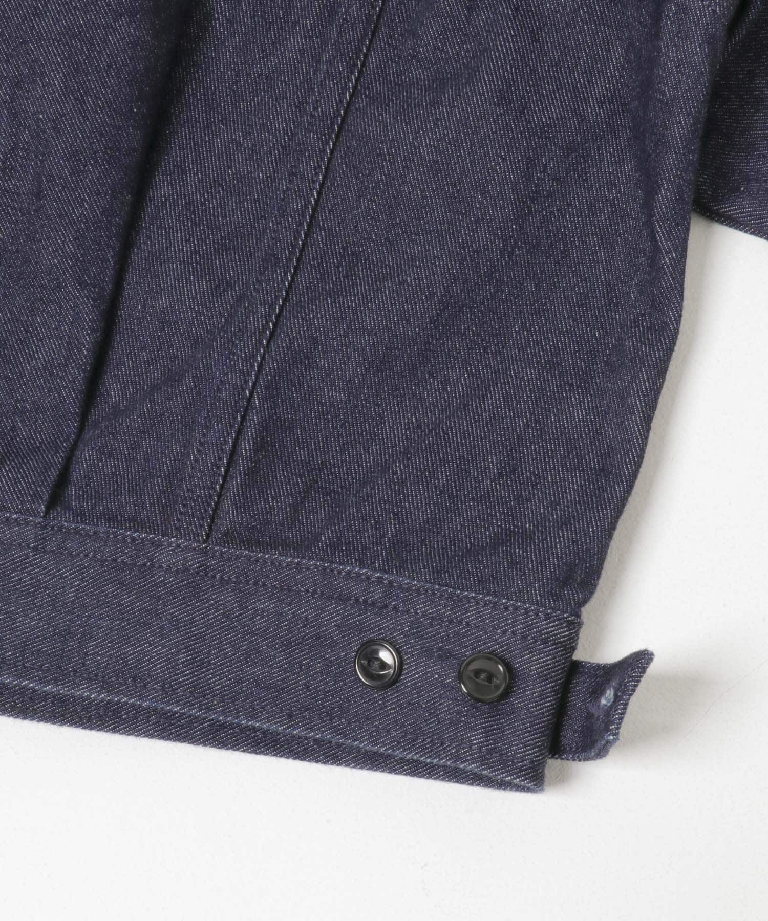 URBAN RESEARCH ROSSO「『別注』Lee101&times;ROSSO　NOCOLLAR SHORT JACKET」|デニムジャケット|