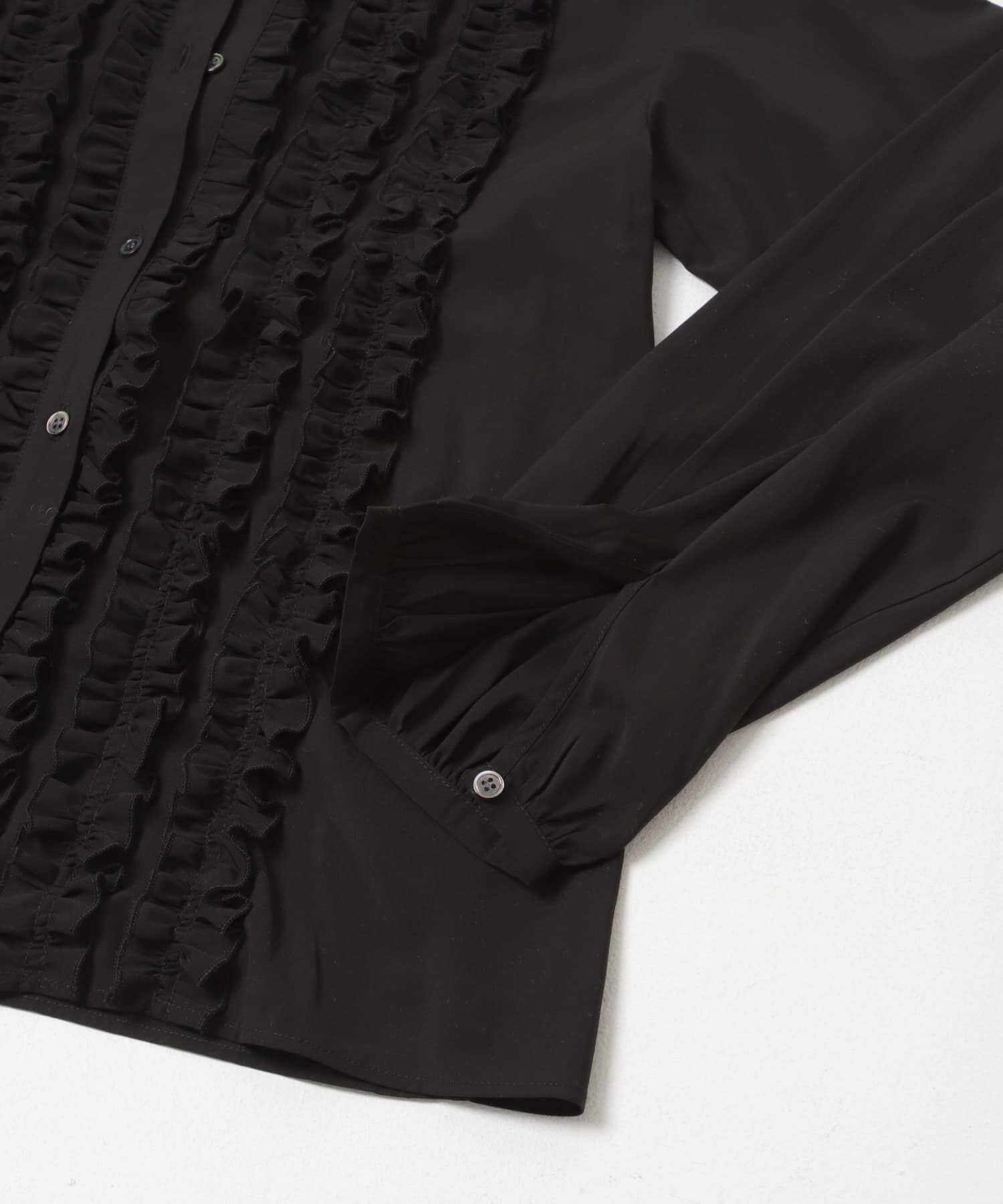 URBAN RESEARCH ROSSO「『WEB限定』フロントフリルデザインブラウス」|シャツ・ブラウス|