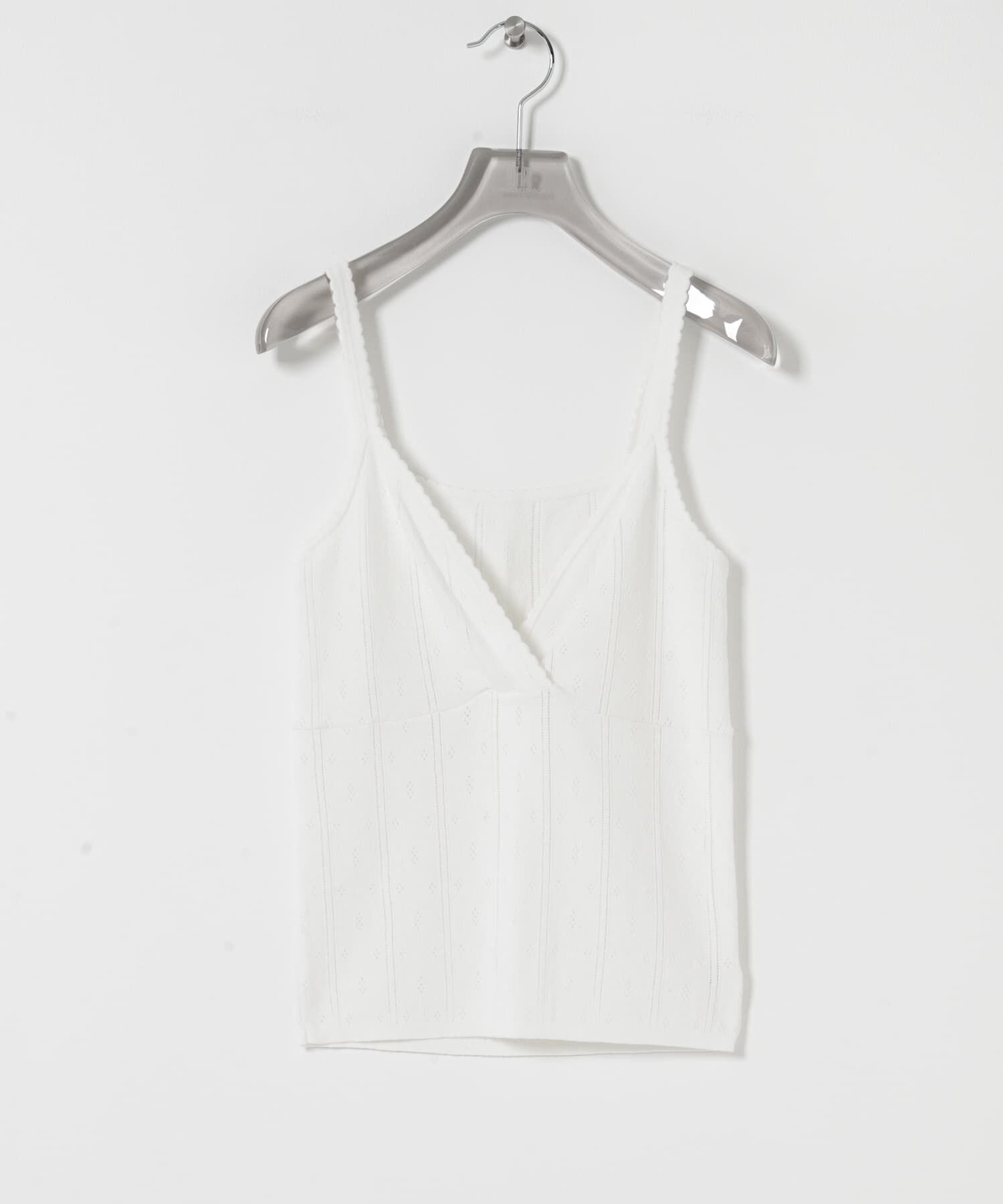 URBAN RESEARCH「パターンメッシュニットキャミソール」|ニット・セーター|