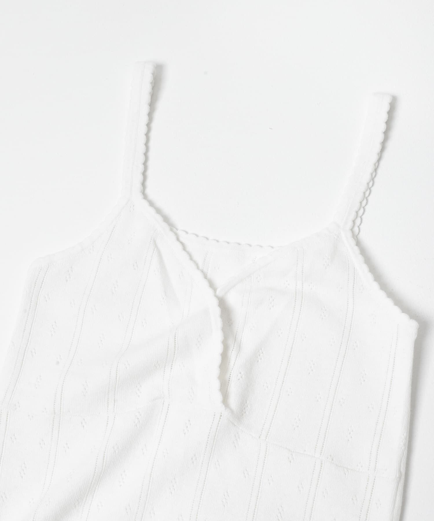 URBAN RESEARCH「パターンメッシュニットキャミソール」|ニット・セーター|