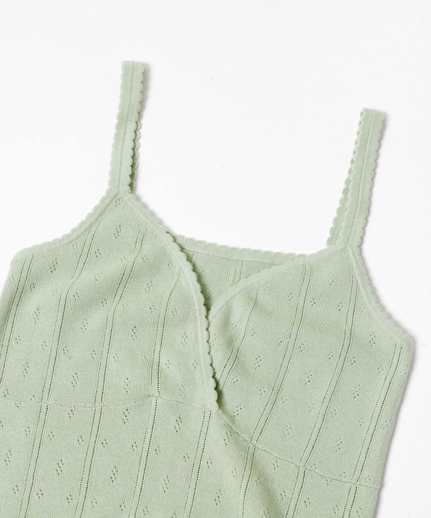 URBAN RESEARCH「パターンメッシュニットキャミソール」|ニット・セーター|