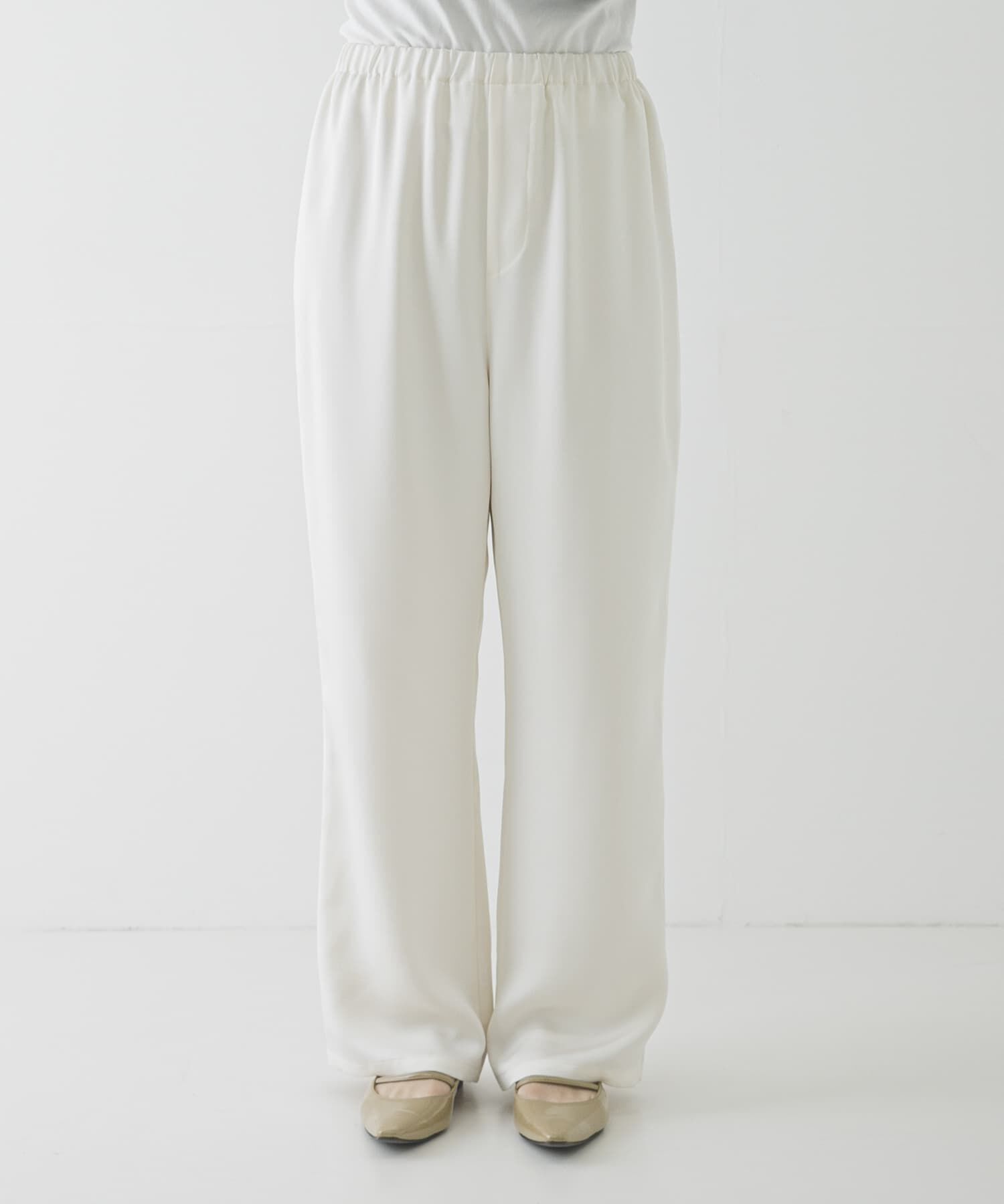 URBAN RESEARCH「サテンイージーセミフレアパンツ」|その他|