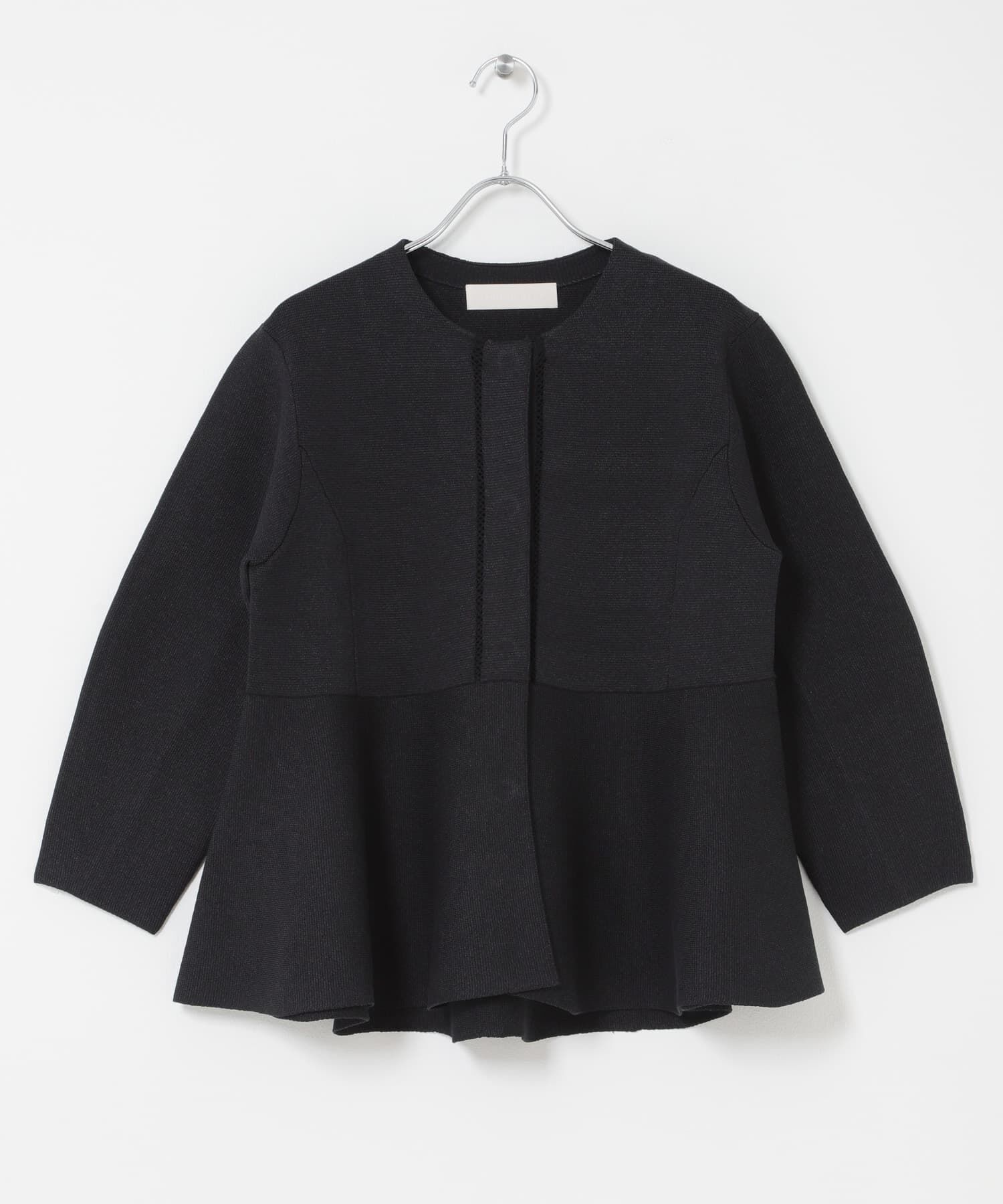 URBAN RESEARCH ROSSO「MARILYN MOON　PAPER KNIT EMBROIDERY JACKET」|ノーカラージャケット|