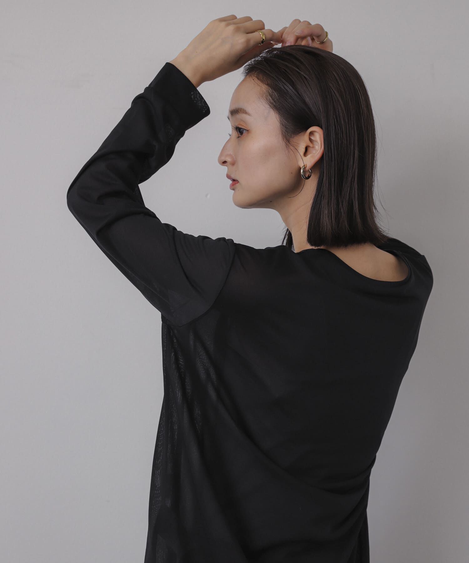 SENSE OF PLACE by URBAN RESEARCH「ラウンドテールシアールーズトップ」|Tシャツ・カットソー|