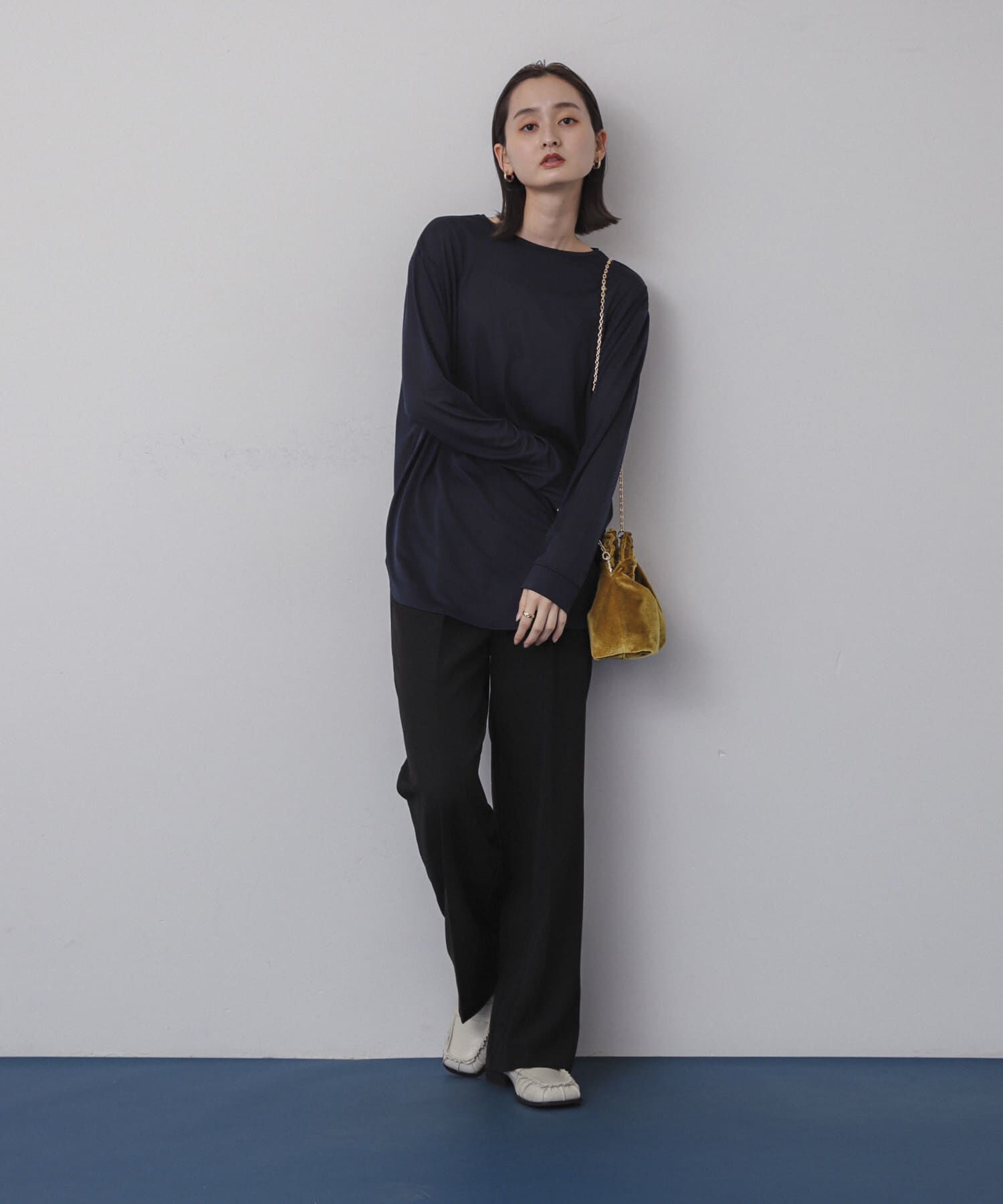 SENSE OF PLACE by URBAN RESEARCH「ラウンドテールシアールーズトップ」|Tシャツ・カットソー|