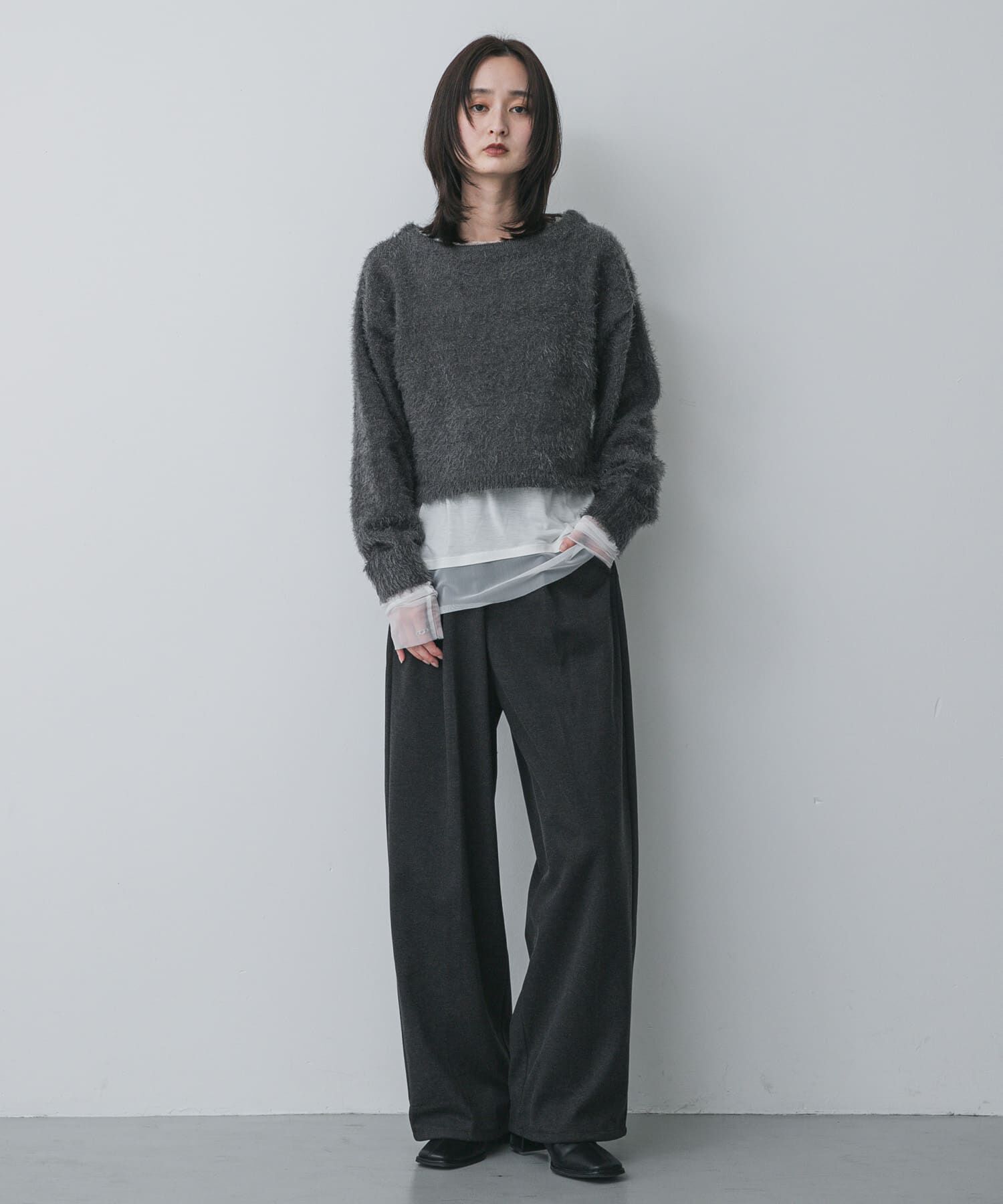 SENSE OF PLACE by URBAN RESEARCH「シアーレイヤードTシャツ」|Tシャツ・カットソー|