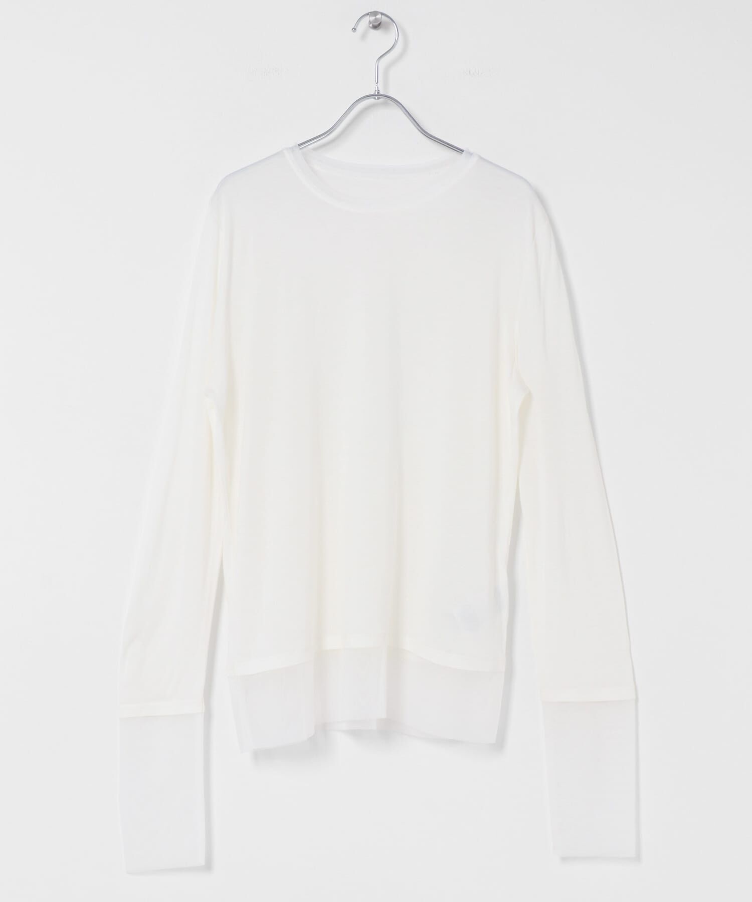 SENSE OF PLACE by URBAN RESEARCH「シアーレイヤードTシャツ」|Tシャツ・カットソー|