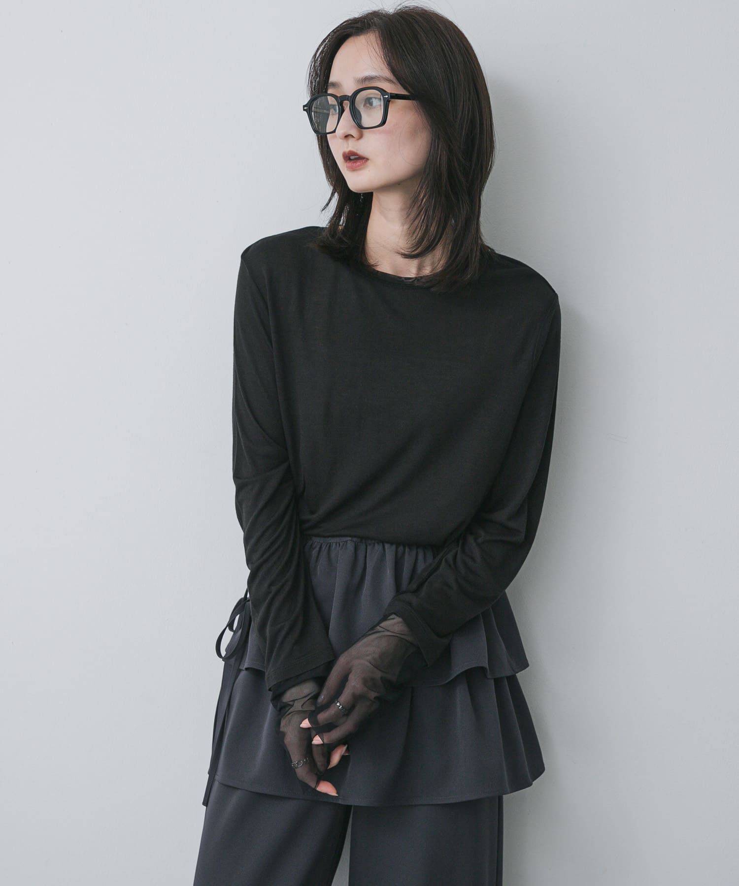 SENSE OF PLACE by URBAN RESEARCH「シアーレイヤードTシャツ」|Tシャツ・カットソー|