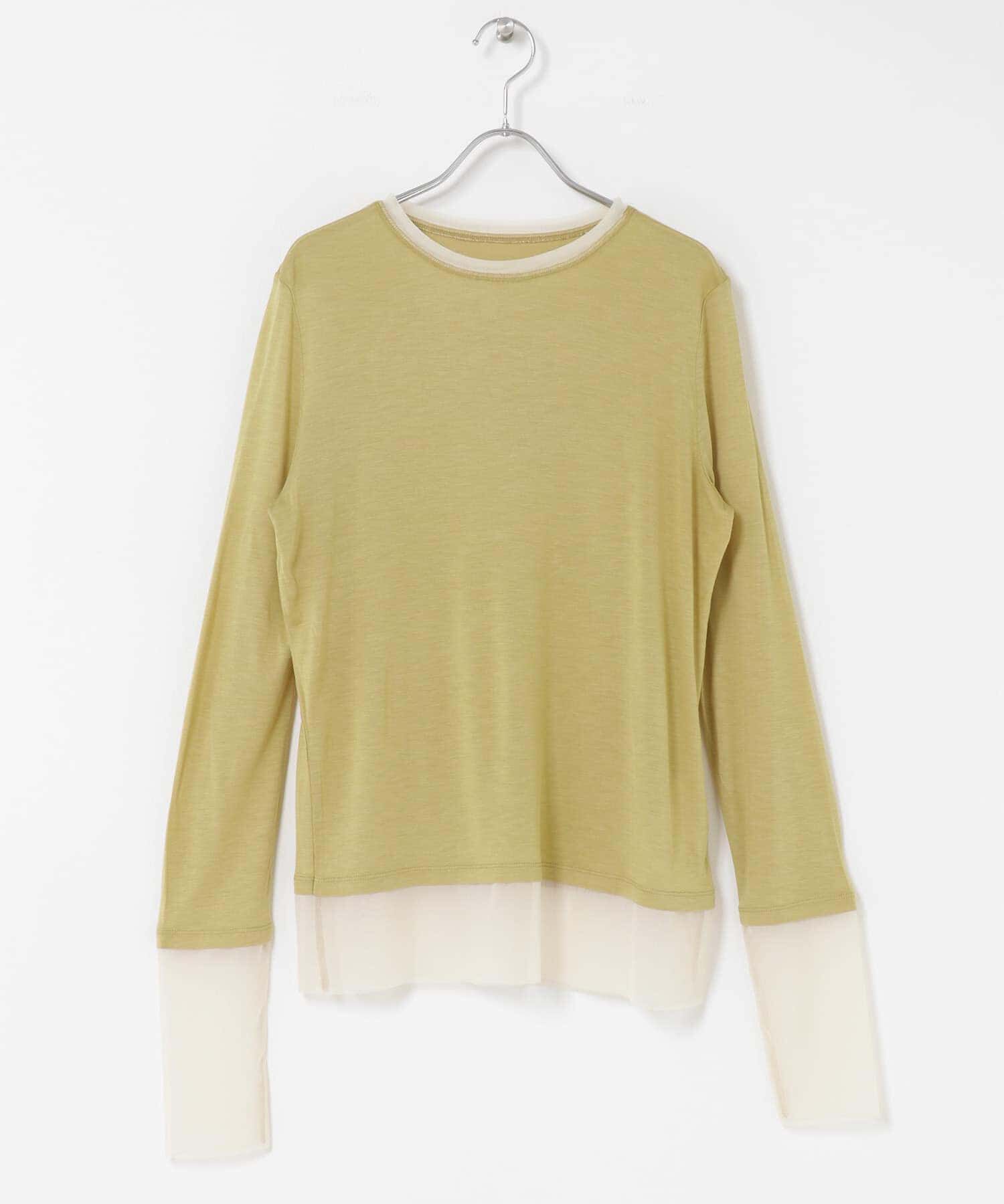 SENSE OF PLACE by URBAN RESEARCH「シアーレイヤードTシャツ」|Tシャツ・カットソー|