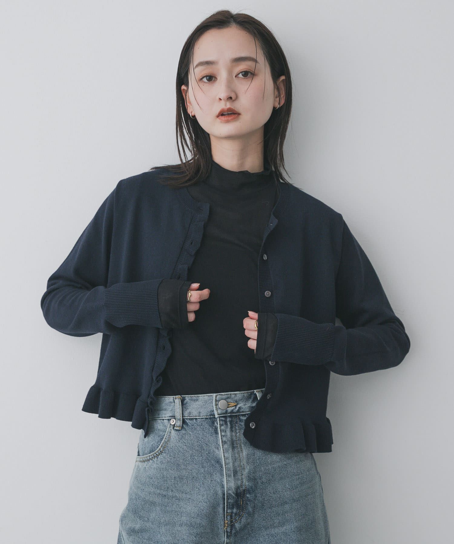 SENSE OF PLACE by URBAN RESEARCH「シアーハイネックカットトップ」|Tシャツ・カットソー|