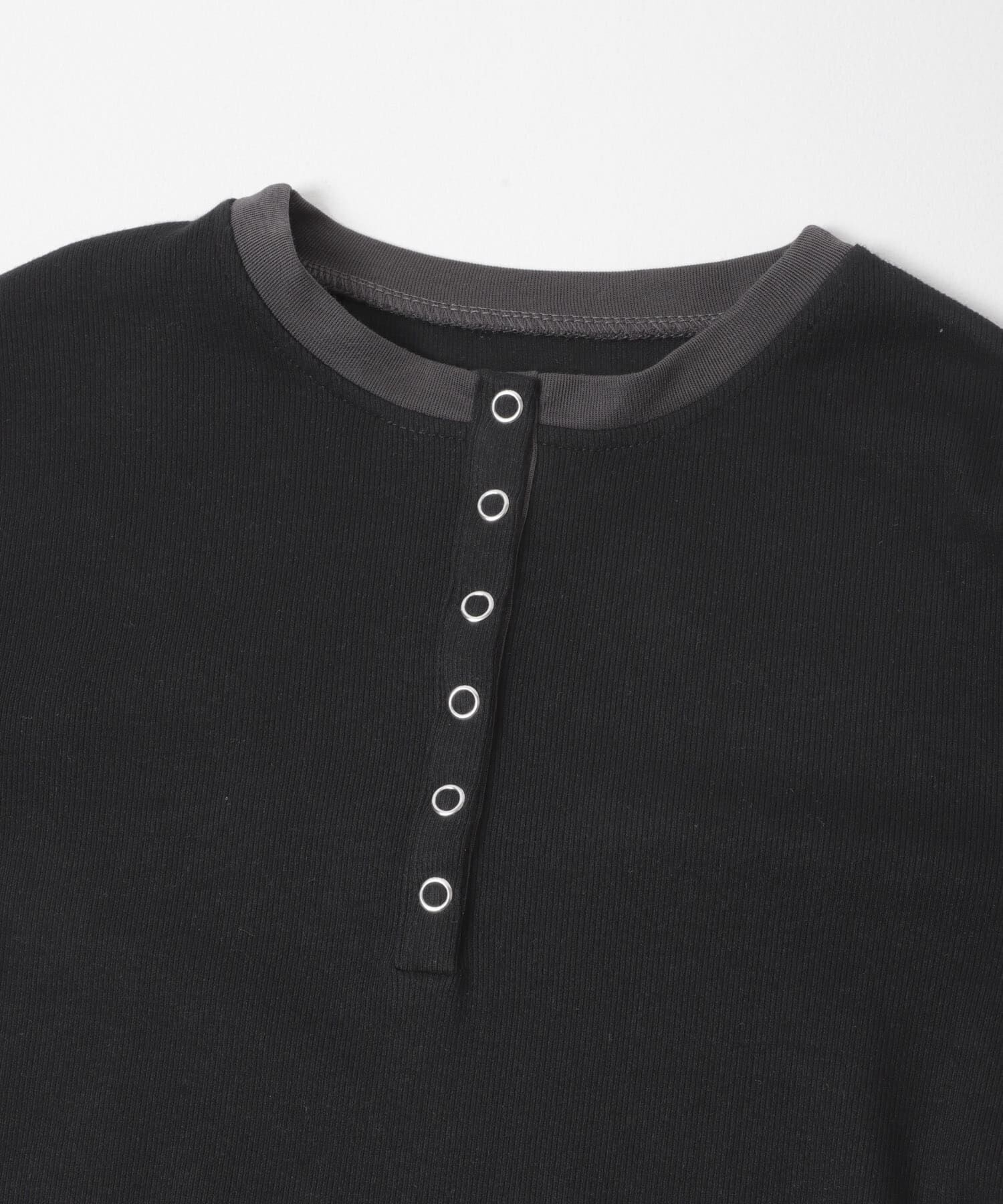 SENSE OF PLACE by URBAN RESEARCH「『洗濯可』ヘンリーネックレイヤードトップ」|Tシャツ・カットソー|