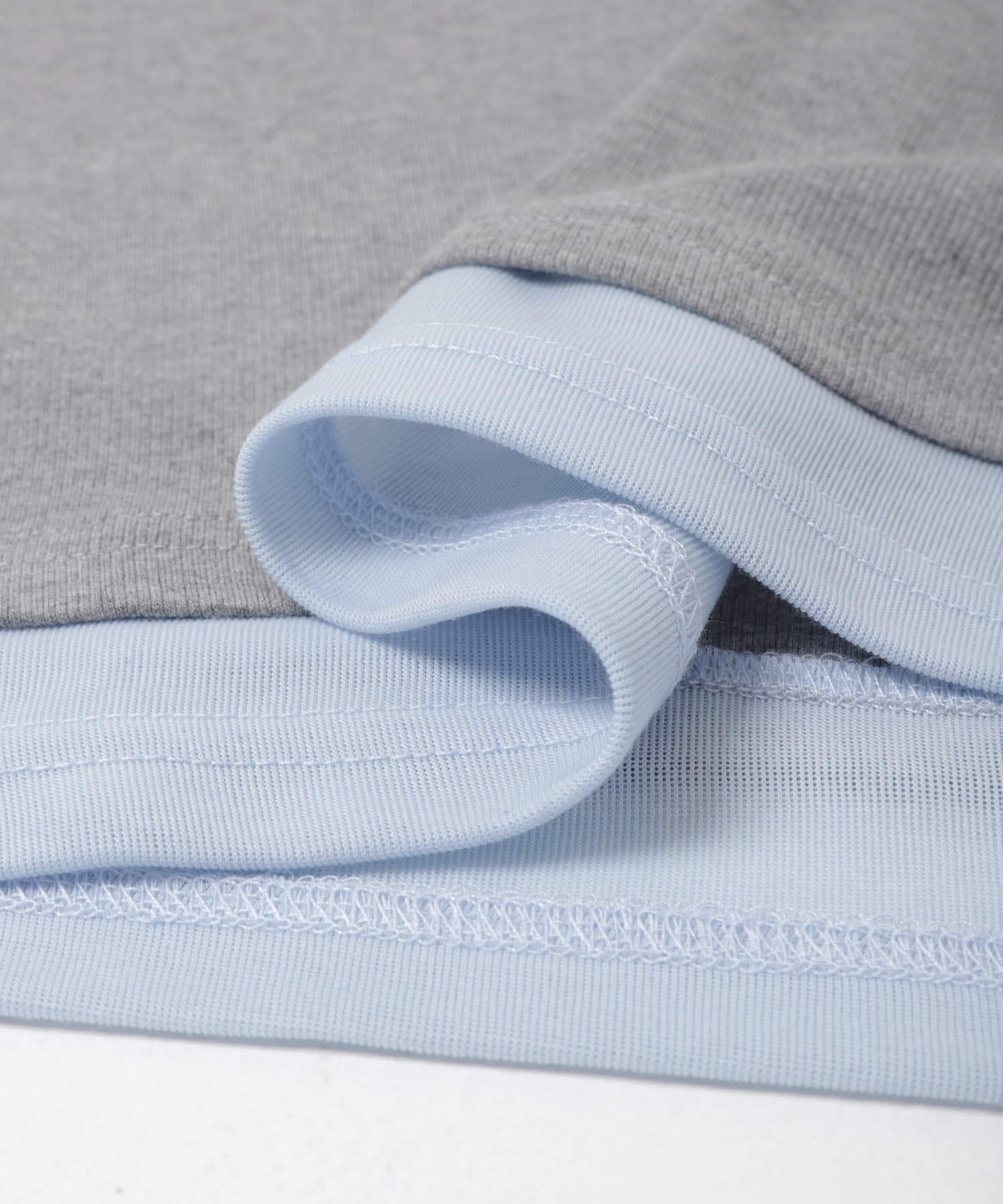 SENSE OF PLACE by URBAN RESEARCH「『洗濯可』ヘンリーネックレイヤードトップ」|Tシャツ・カットソー|