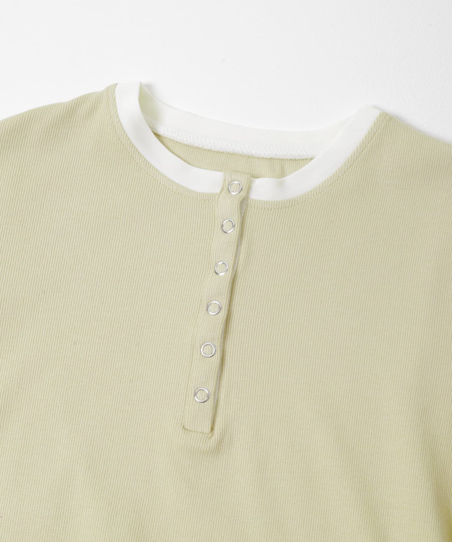 SENSE OF PLACE by URBAN RESEARCH「『洗濯可』ヘンリーネックレイヤードトップ」|Tシャツ・カットソー|