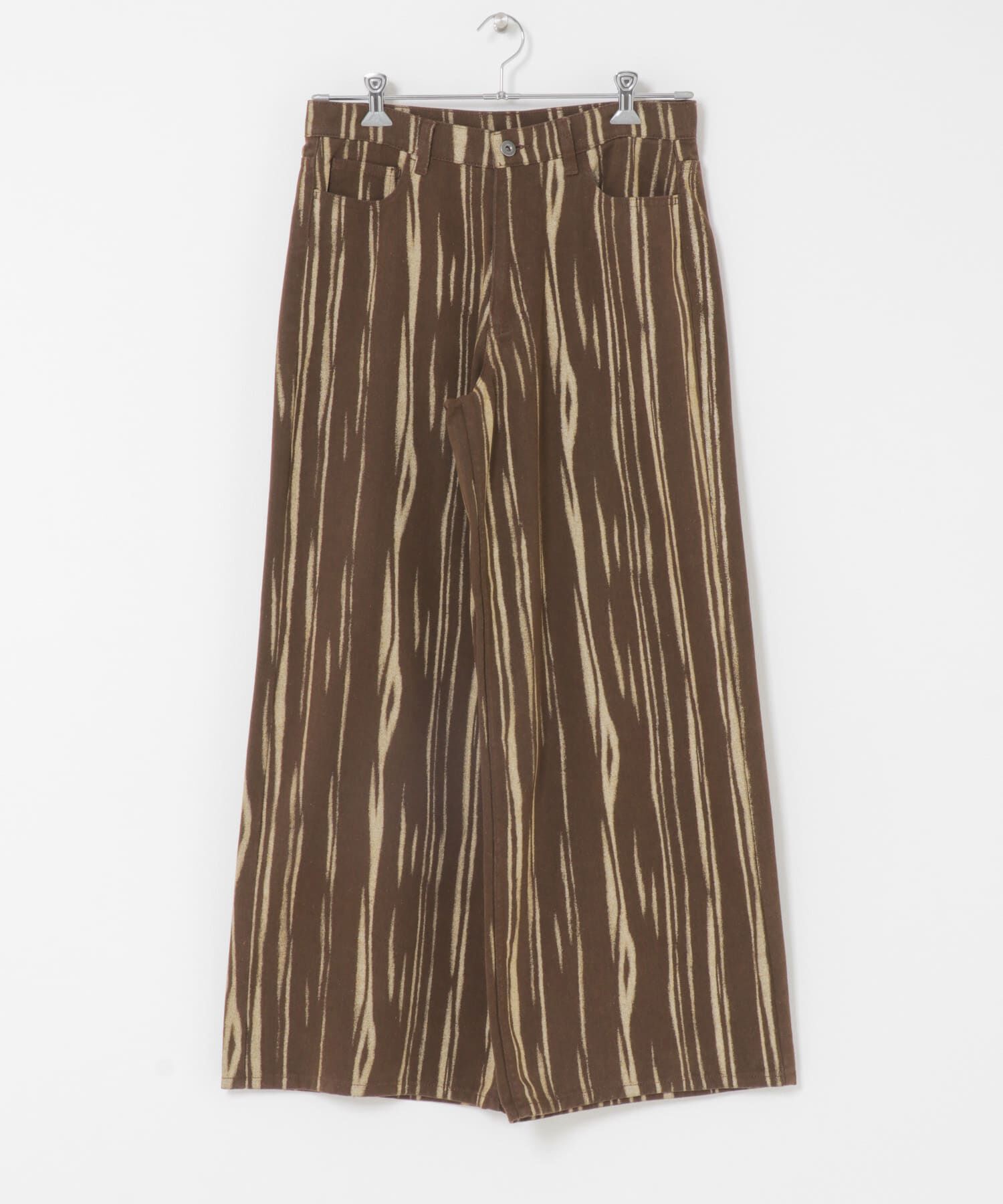 SENSE OF PLACE by URBAN RESEARCH「マーブルプリントワイドデニム」|デニム|