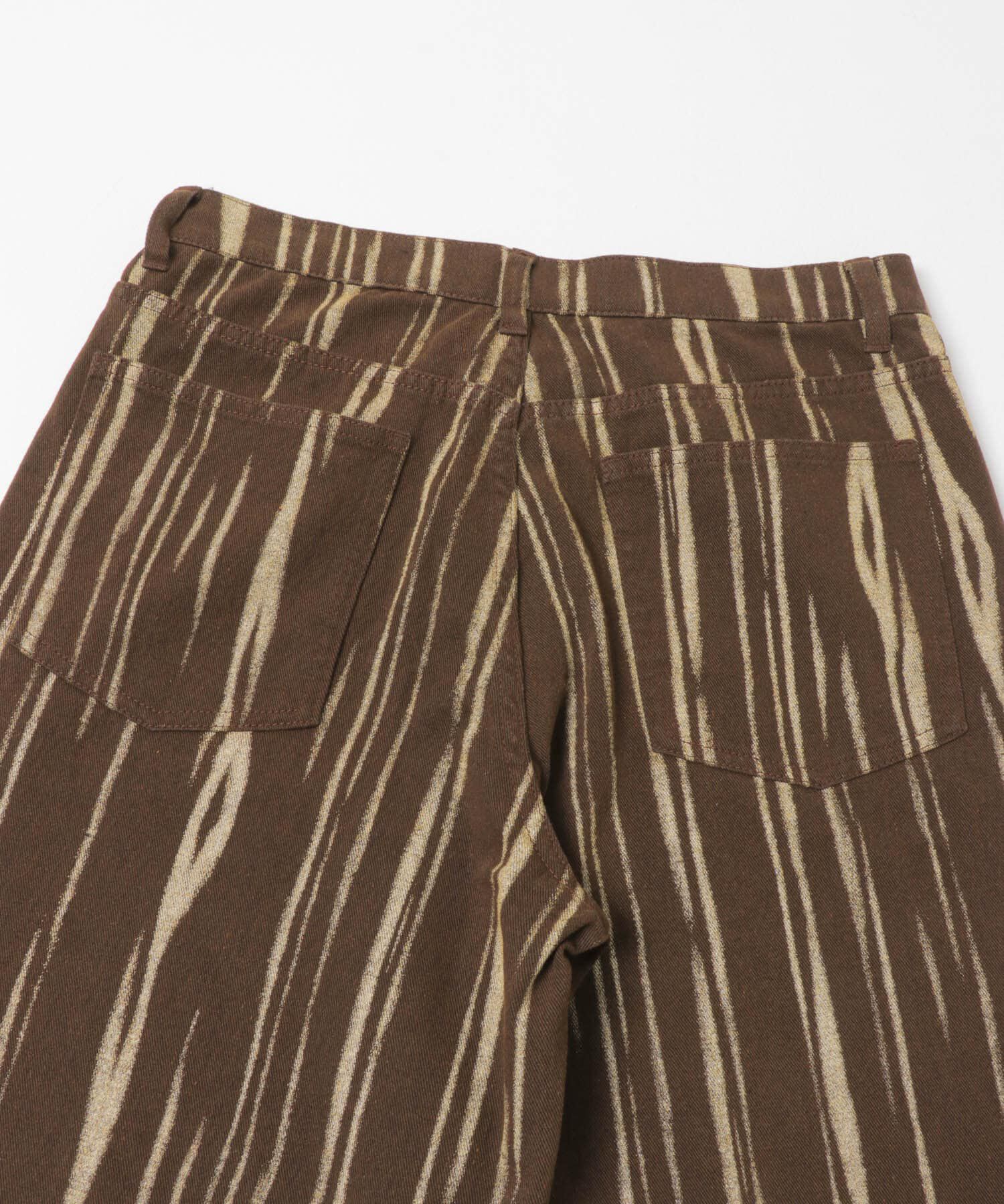 SENSE OF PLACE by URBAN RESEARCH「マーブルプリントワイドデニム」|デニム|