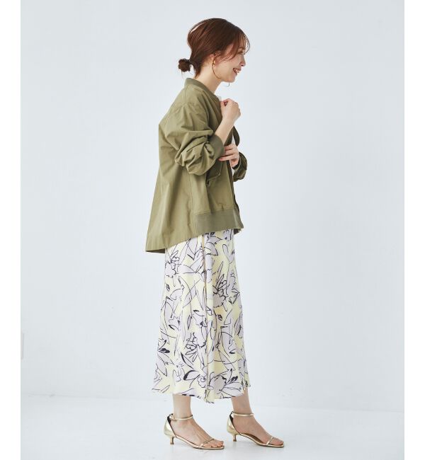 le.coeur blanc「IPEKER プリントフレアスカート」|フレア|