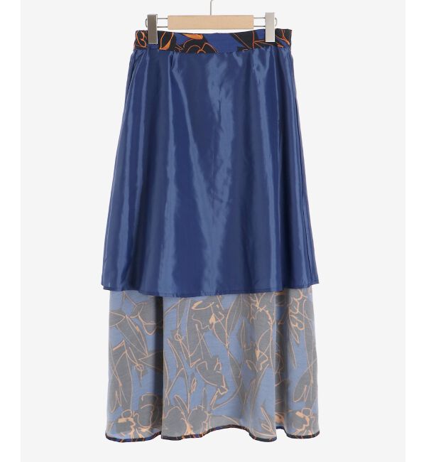 le.coeur blanc「IPEKER プリントフレアスカート」|フレア|