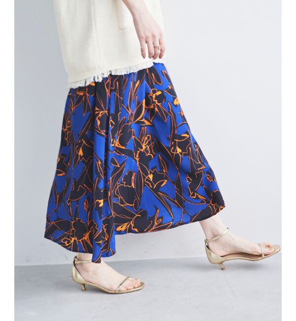 le.coeur blanc「IPEKER プリントフレアスカート」|フレア|