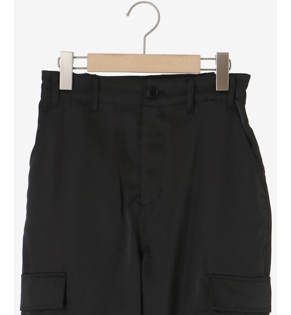  「サテンカーゴパンツ」|カーゴ|