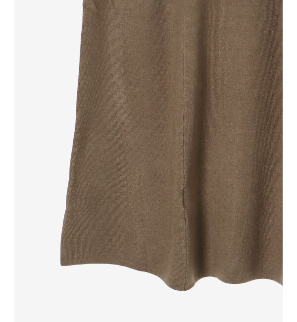 le.coeur blanc「スムースフレアニットスカート」|フレア|