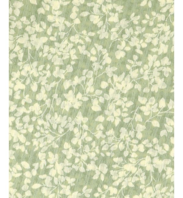 le.coeur blanc「リーフプリントキリカエギャザースカート」|フレア|