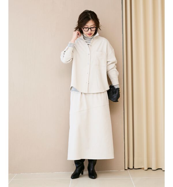  「コーデュロイフレアスカート」|フレア|