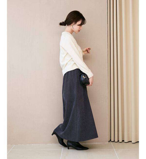  「コーデュロイフレアスカート」|フレア|