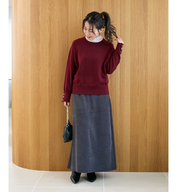  「コーデュロイフレアスカート」|フレア|