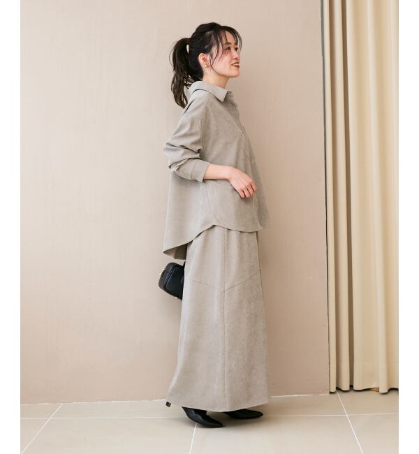  「コーデュロイフレアスカート」|フレア|