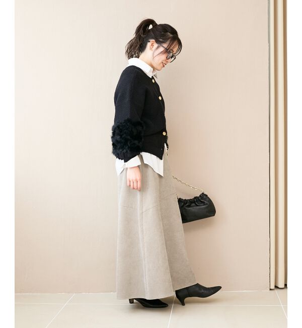  「コーデュロイフレアスカート」|フレア|