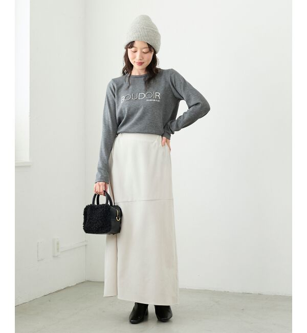  「コーデュロイフレアスカート」|フレア|