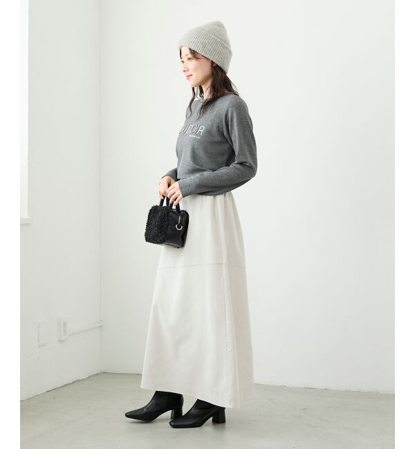  「コーデュロイフレアスカート」|フレア|