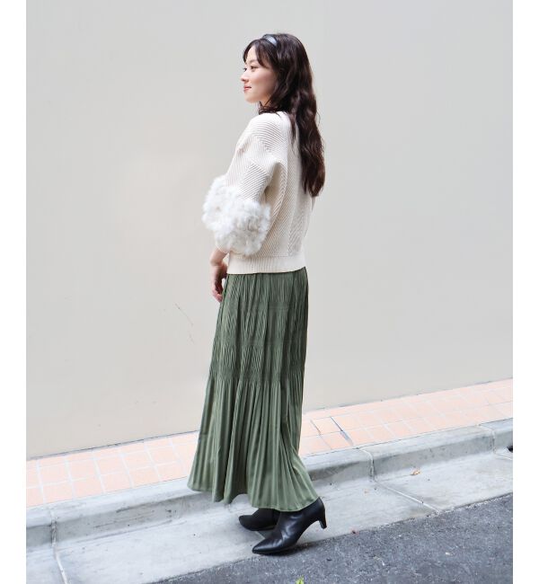  「マジョリカプリーツスカート」|スカート|