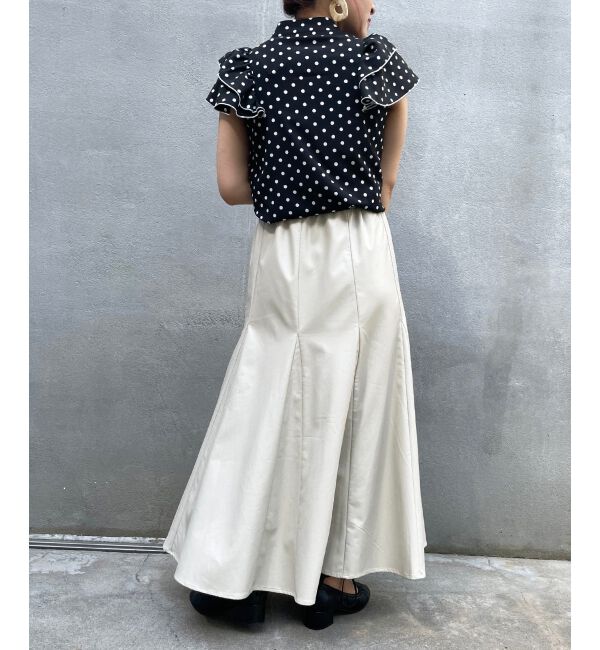 MAJESTICLEGON「クラシカルマーメイドスカート」|フレア|