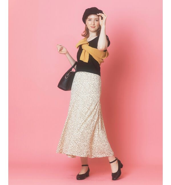 MAJESTICLEGON「クラシカルマーメイドスカート」|フレア|