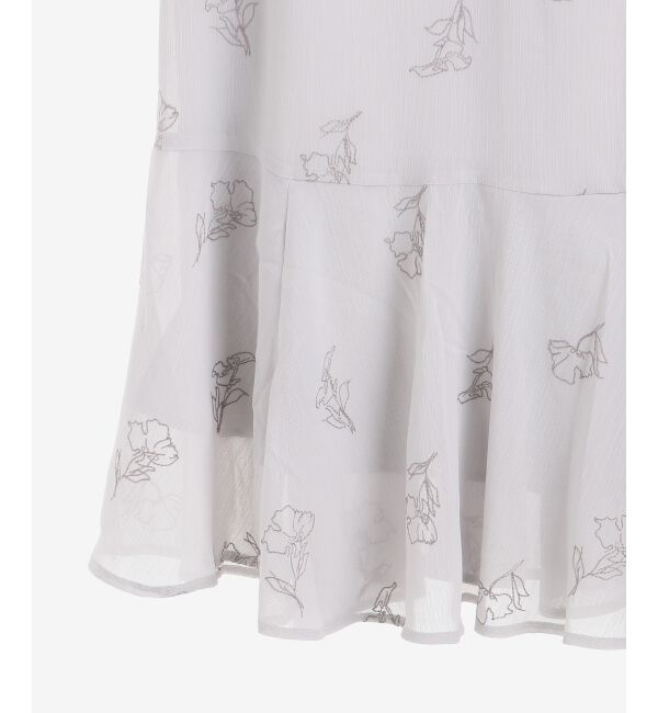 MAJESTICLEGON「エンブロイダリーマーメイドスカート」|フレア|