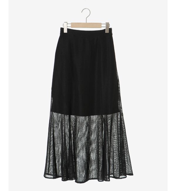 MAJESTICLEGON「メッシュフレアースカート」|フレア|