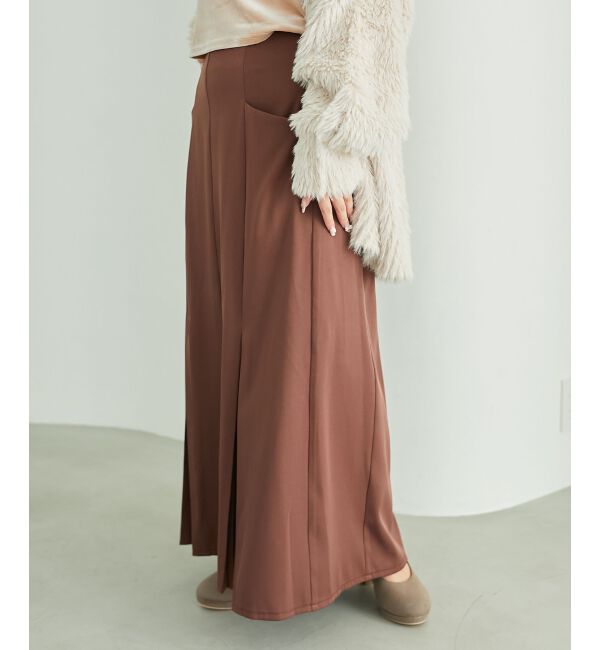 MAJESTICLEGON「切替プリーツスカート」|スカート|