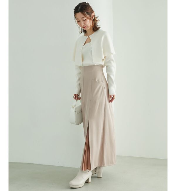 MAJESTICLEGON「切替プリーツスカート」|スカート|