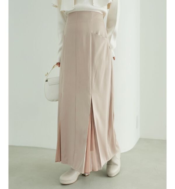 MAJESTICLEGON「切替プリーツスカート」|スカート|