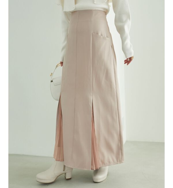 MAJESTICLEGON「切替プリーツスカート」|スカート|