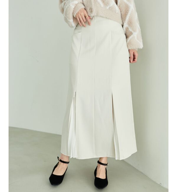 MAJESTICLEGON「切替プリーツスカート」|スカート|