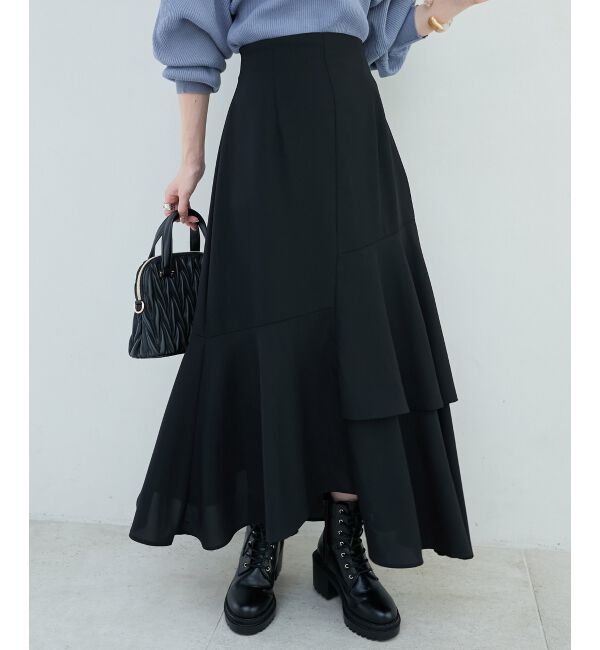 MAJESTICLEGON「ランダムティアードスカート」|スカート|